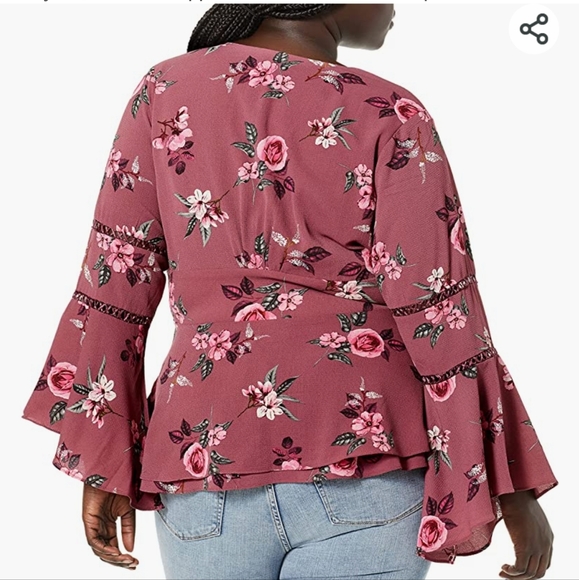 EUC CITY CHIC BLOUSE SIZE 20 - Picture 2 of 3